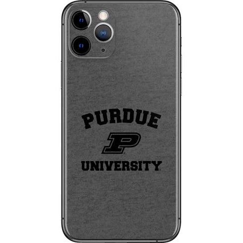 Purdue University Purdue Grey Logo iPhone 11 Pro Skin